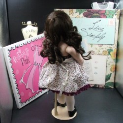eb 81 red velvet dress bk